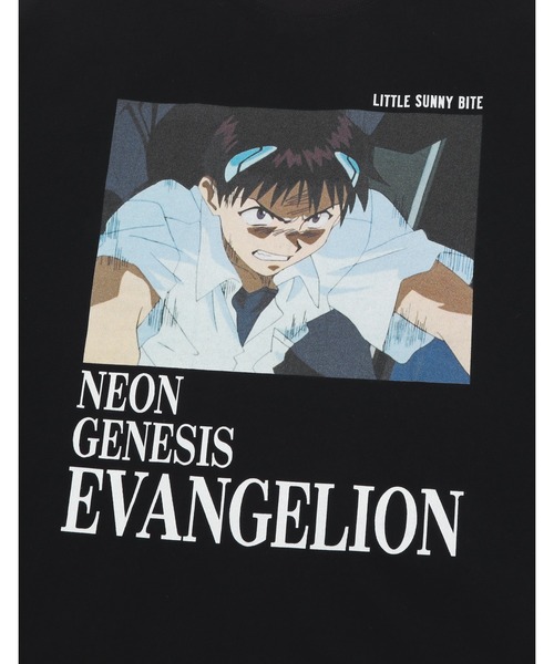 Little sunny bite（リトルサニーバイト）の「【8】【it】evangelion x little sunny bite big tee（Tシャツ/カットソー・レディース・ブルー/ブラック/ホワイト・LARGE/MEDIUM/SMALL）」の15枚目の写真