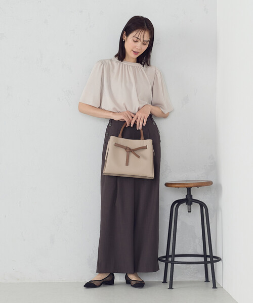 COMME CA ISM / コムサイズム 前後２ＷＡＹ　ギャザーブラウス　 COMME CA ISM｜前後2WAY ギャザーブラウス | Rakuten Fashion