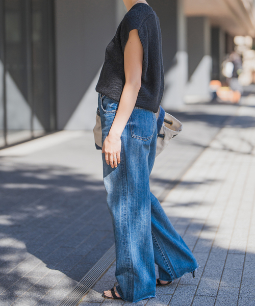 Spick & Span ペーパーヤーンルーズニットベスト Spick & Span｜ペーパーヤーンルーズニットベスト | Rakuten