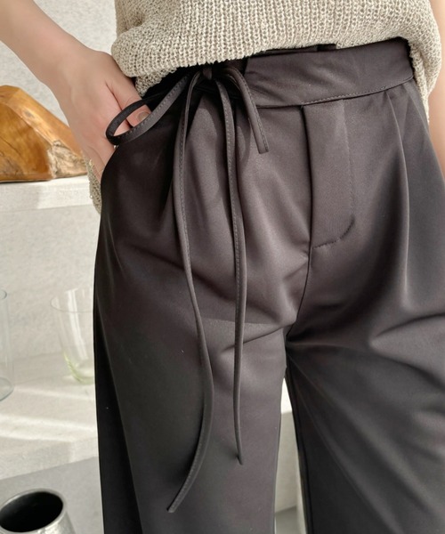 Ada.（エイダ）の「ウエストサイドリボン スラックス（スラックス・レディース・グリーン/ブラック・M/S）」の12枚目の写真