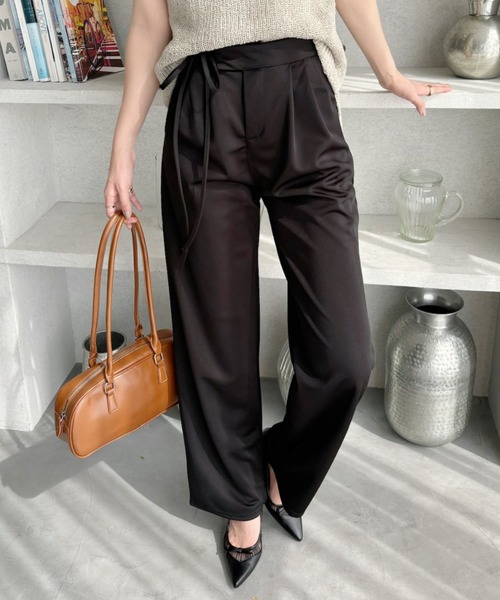 Ada.（エイダ）の「ウエストサイドリボン スラックス（スラックス・レディース・グリーン/ブラック・M/S）」の15枚目の写真