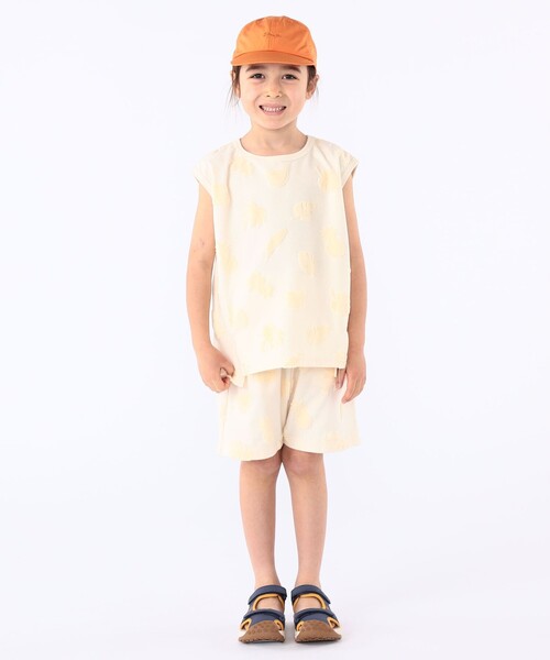 SHIPS（シップス）の「SHIPS KIDS:100cm～130cm / パイル ジャカード ノースリーブ TEE（タンクトップ・キッズ・ブルー系/オフホワイト・100/110/120/130）」の17枚目の写真