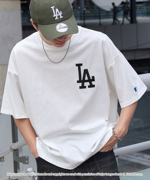 セール】MLB/メジャーリーグベースボール 別注 ロゴ刺繍バックデザイン