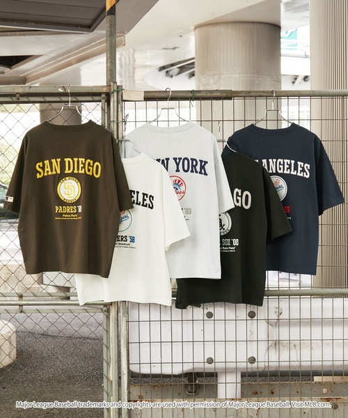 MLB/メジャーリーグベースボール 別注 ロゴ刺繍バックデザイン