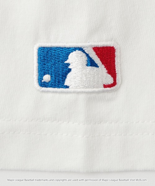 MLB（メジャーリーグベースボール）の「MLB/メジャーリーグベースボール 別注 ロゴ刺繍バックデザイン ビッグシルエットオーバーサイズ半袖Tシャツ（Tシャツ/カットソー・メンズ・スミクロ/ネイビー/ダークブラウン/ホワイト/ライトグレー・S/M/L）」の22枚目の写真