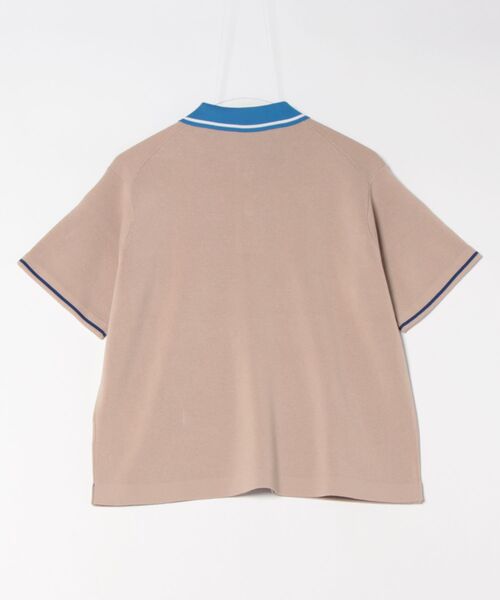 RYE TENDER(ライテンダー)の「RYE TENDER / ライテンダー SALEM POLO(ポロシャツ・レディース・ネイビー系/ベージュ系/スカイブルー系・0)」の4枚目の写真