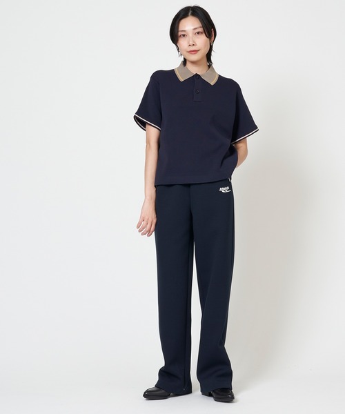 RYE TENDER(ライテンダー)の「RYE TENDER / ライテンダー SALEM POLO(ポロシャツ・レディース・ネイビー系/ベージュ系/スカイブルー系・0)」の8枚目の写真