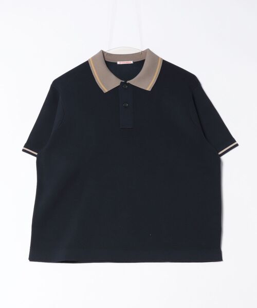 RYE TENDER(ライテンダー)の「RYE TENDER / ライテンダー SALEM POLO(ポロシャツ・レディース・ネイビー系/ベージュ系/スカイブルー系・0)」の5枚目の写真