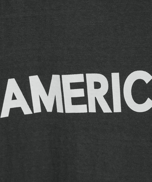 AMERICANA - Hi&#39;ilaniです AMERICANA ☆ロゴカットソー セール】＜Americana＞ロゴプリント Tシャツ（Tシャツ