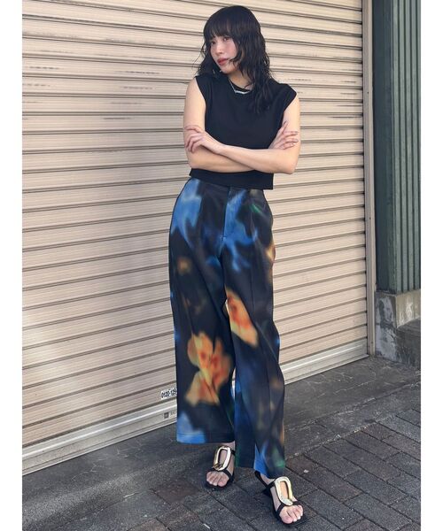 MURUA（ムルーア）の「オーリングヒール（サンダル・レディース・ブラック/ブルー・24.5/23.5）」の7枚目の写真