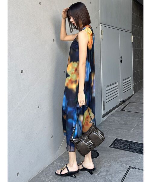 MURUA（ムルーア）の「オーリングヒール（サンダル・レディース・ブラック/ブルー・24.5/23.5）」の15枚目の写真