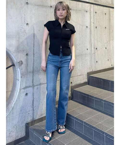 MURUA（ムルーア）の「オーリングヒール（サンダル・レディース・ブラック/ブルー・24.5/23.5）」の17枚目の写真