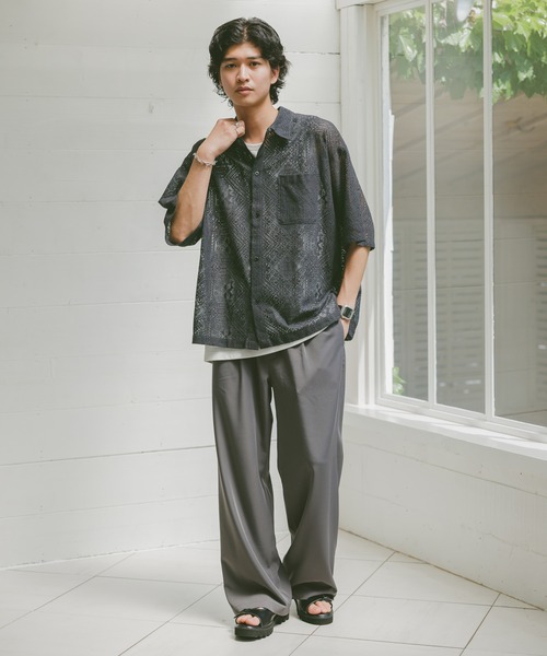 RAGEBLUE（レイジブルー）の「＜接触冷感機能付き＞【HIGH COOL/ハイクール】天竺/タンクトップ（タンクトップ・メンズ・ブラック/ホワイト・MEDIUM/LARGE）」の6枚目の写真