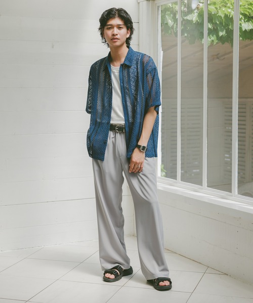 RAGEBLUE（レイジブルー）の「＜接触冷感機能付き＞【HIGH COOL/ハイクール】天竺/タンクトップ（タンクトップ・メンズ・ブラック/ホワイト・MEDIUM/LARGE）」の7枚目の写真