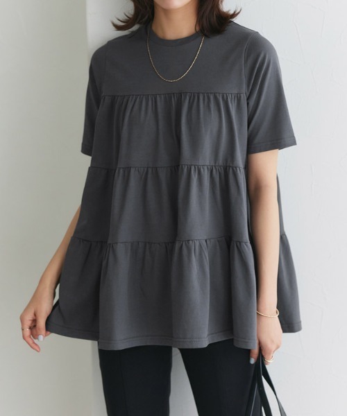 Pierrot｜ピエロのTシャツ/カットソー（形状記憶/シワ防止）通販