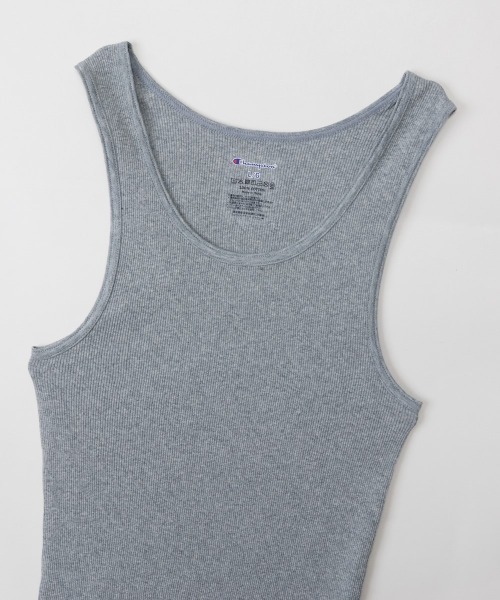 Champion（チャンピオン）の「【Champion/チャンピオン】メンズ 【2枚組】Aシャツ（タンクトップ・メンズ・チャコール/ホワイト/ブラック/ヘザーグレー・MEDIUM/LARGE/X-LARGE）」の16枚目の写真