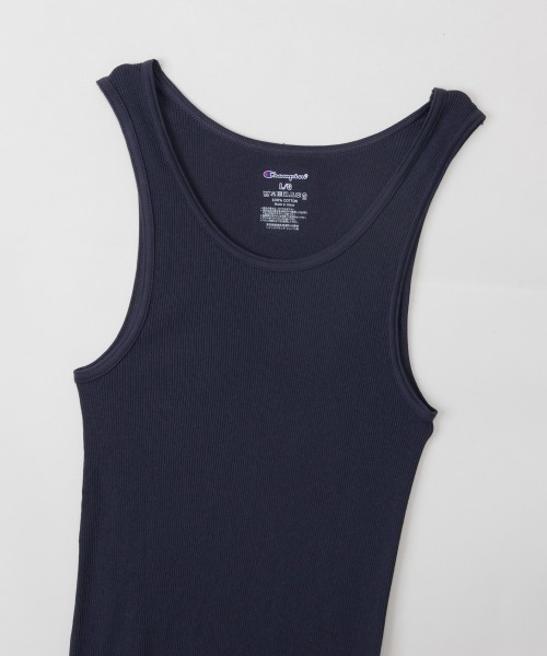 Champion（チャンピオン）の「【Champion/チャンピオン】メンズ 【2枚組】Aシャツ（タンクトップ・メンズ・チャコール/ホワイト/ブラック/ヘザーグレー・MEDIUM/LARGE/X-LARGE）」の21枚目の写真