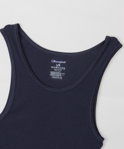 Champion（チャンピオン）の「【Champion/チャンピオン】メンズ 【2枚組】Aシャツ（タンクトップ・メンズ・チャコール/ホワイト/ブラック/ヘザーグレー・MEDIUM/LARGE/X-LARGE）」の22枚目の写真