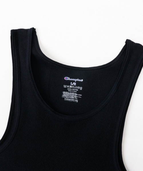 Champion（チャンピオン）の「【Champion/チャンピオン】メンズ 【2枚組】Aシャツ（タンクトップ・メンズ・チャコール/ホワイト/ブラック/ヘザーグレー・MEDIUM/LARGE/X-LARGE）」の12枚目の写真