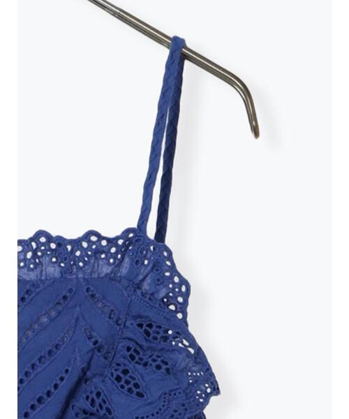 TSUHARU by Samansa Mos2（ツハルバイサマンサモスモス）の「【WEB限定 Sサイズ】オーバーレースキャミワンピース（ワンピース・レディース・ブルー/キナリ/ブラック・M/S）」の9枚目の写真