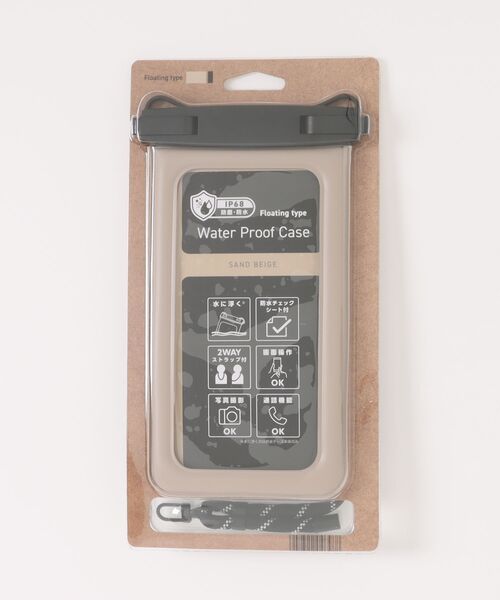 Owltech/オウルテック 防水ケース フロート サンドベージュ IP68 M