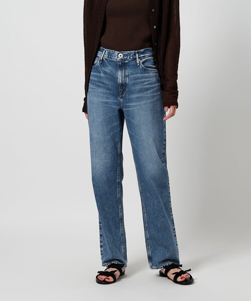 upperhights（アッパーハイツ）の「【別注】＜upper hights＞THE ELISA デニムパンツ（デニムパンツ・レディース・ブラウン系/コバルトブルー・S/M/XXS/XS）」の13枚目の写真