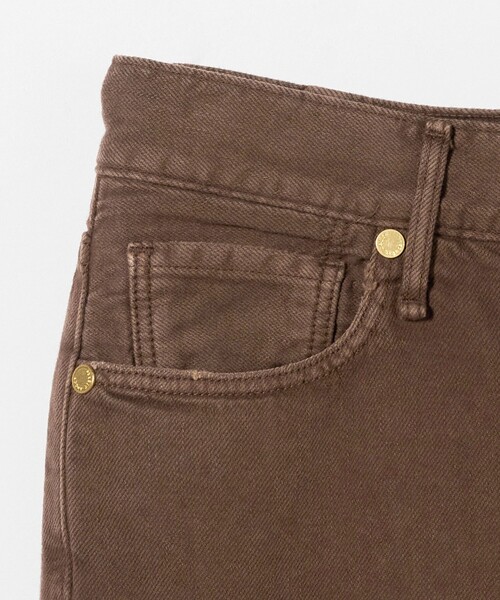 upperhights（アッパーハイツ）の「【別注】＜upper hights＞THE ELISA デニムパンツ（デニムパンツ・レディース・ブラウン系/コバルトブルー・S/M/XXS/XS）」の4枚目の写真