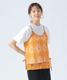レース キャミ」に該当するTシャツ/カットソーファッション通販
