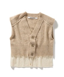 PERVERZE（パーバーズ）の「Double Stripe Top and Scarf（Tシャツ