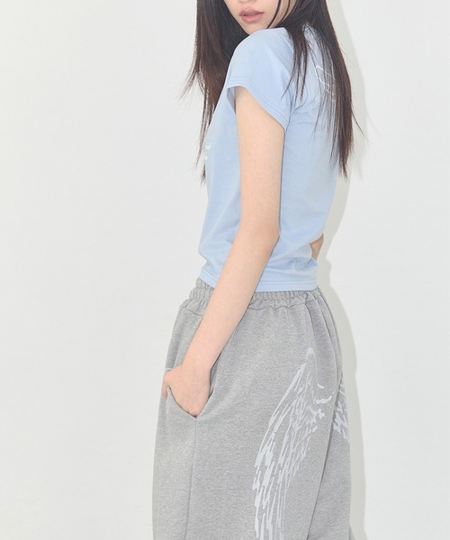 【FANCY CLUB】ANGEL VINTAGE SWEATPANTS 4カラー MUSINSA | FANCY CLUB Angel Vintage Sweatpants (MELANGE) F25QD819