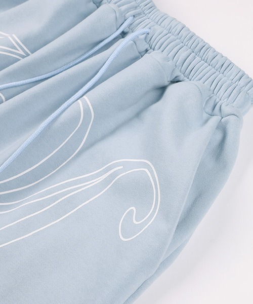 FANCY CLUB(ファンシークラブ)の「FANCY CLUB/ファンシークラブ ANGEL VINTAGE SWEATPANTS スウェットパンツ(スウェットパンツ・レディース・ブラック/スカイブルー/ベビーピンク/グレー・ONE SIZE)」の17枚目の写真