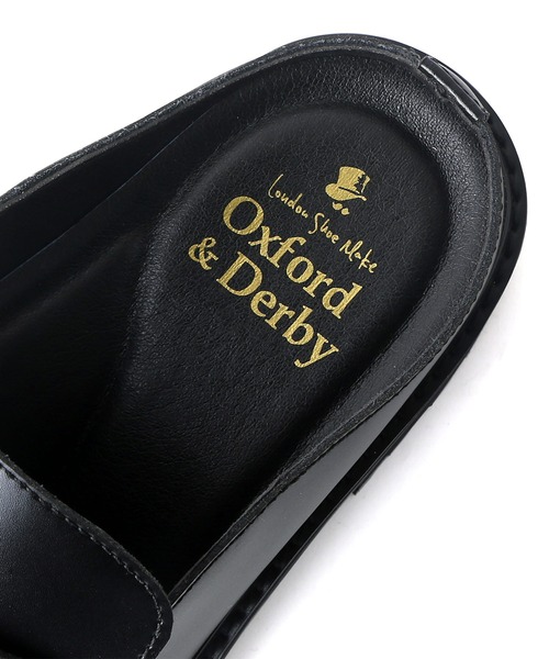 London Shoe Make（ロンドンシューメイク）の「牛革 ＋4.0㎝ タンクソール タッセルローファー ミュール / London Shoe Make Oxford and Derby 9014（ローファー・メンズ・ブラック・S/M/L）」の10枚目の写真