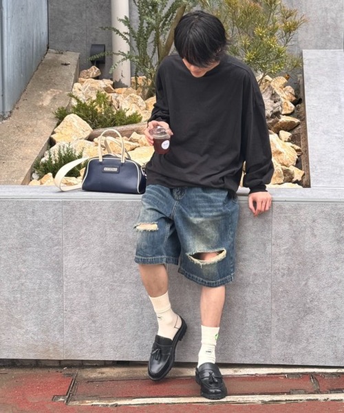 London Shoe Make（ロンドンシューメイク）の「牛革 ＋4.0㎝ タンクソール タッセルローファー ミュール / London Shoe Make Oxford and Derby 9014（ローファー・メンズ・ブラック・S/M/L）」の16枚目の写真