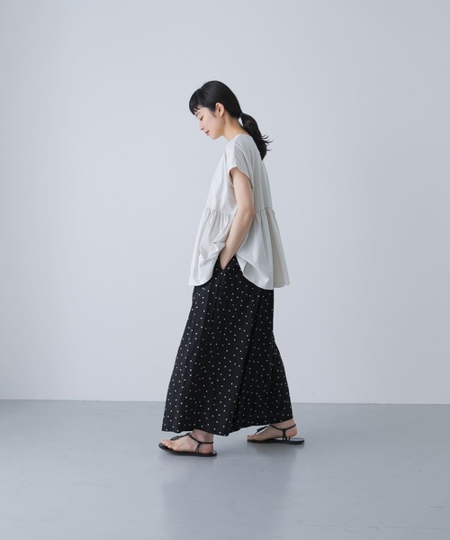 かぐれ（カグレ）の「ウエストギャザーフレンチプルオーバー（Tシャツ