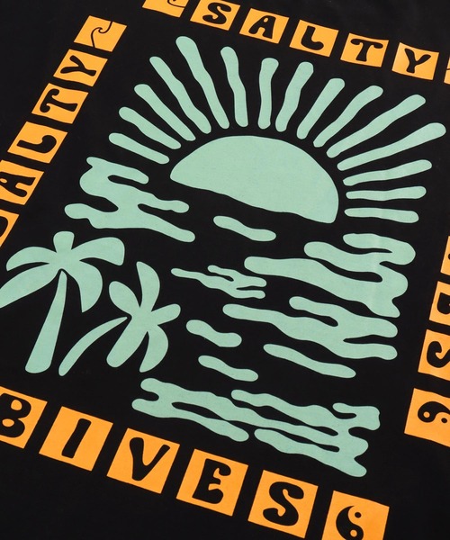 anap mimpi(アナップミンピ)の「SUN & SEA サーフプリントビッグTシャツワンピース(ワンピース・レディース・ブラウン/ブラック/キナリ/ブルー・FREE)」の17枚目の写真
