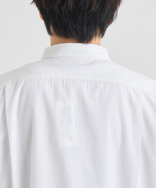 nanamica(ナナミカ)の「【nanamica / ナナミカ】Regular Collar Wind S/S Shirt(シャツ/ブラウス・メンズ・ホワイト/サックスブルー・M/L)」の20枚目の写真