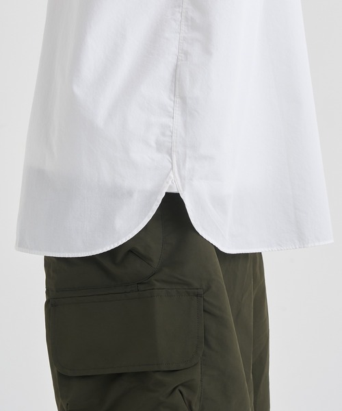 nanamica(ナナミカ)の「【nanamica / ナナミカ】Regular Collar Wind S/S Shirt(シャツ/ブラウス・メンズ・ホワイト/サックスブルー・M/L)」の17枚目の写真