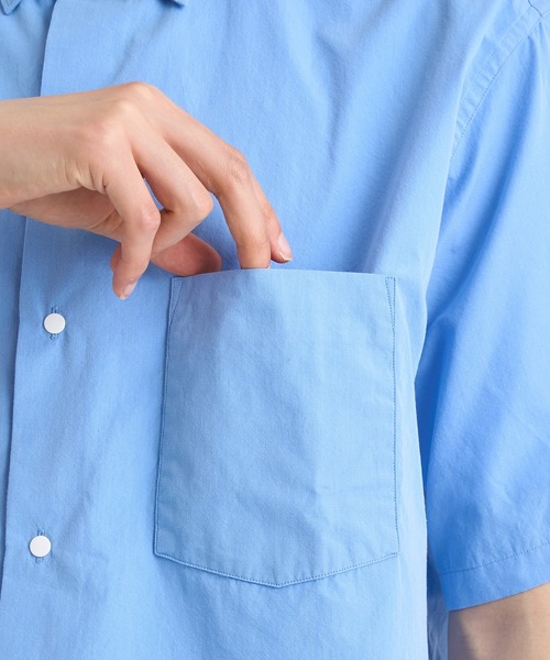 本物保証!  nanamica Shirt（シャツ S/S Wind Collar ナナミカ】Regular / トップス
