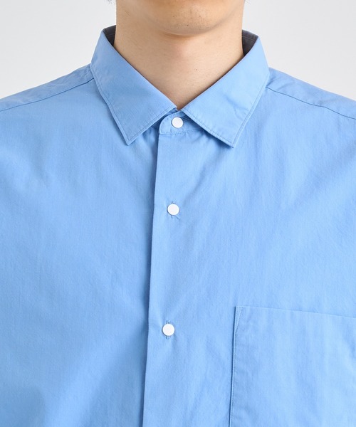 nanamica / ナナミカ】Regular Collar Wind S/S Shirt（シャツ