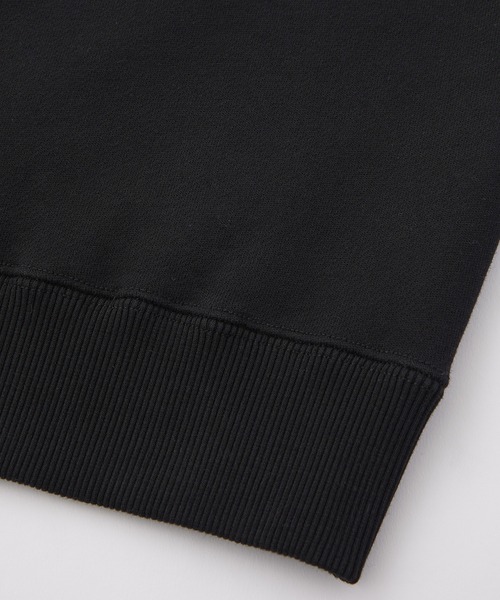 X-girl（エックスガール）の「WING LOGO PATCH CREWNECK SWEAT TOP（スウェット・レディース・アッシュ/ブラック・S/M/L）」の7枚目の写真