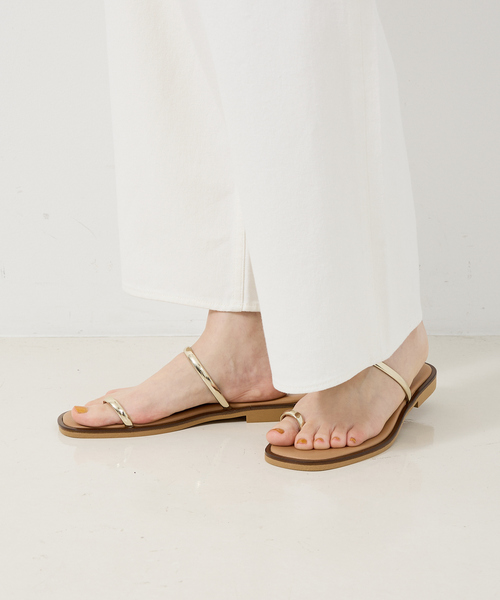 NICOLAS LAINAS(ニコラスライナス)の「【NICOLAS LAINAS/ニコラスライナス】サンダル(サンダル・レディース・ゴールド/シルバー・37/38/39)」の17枚目の写真