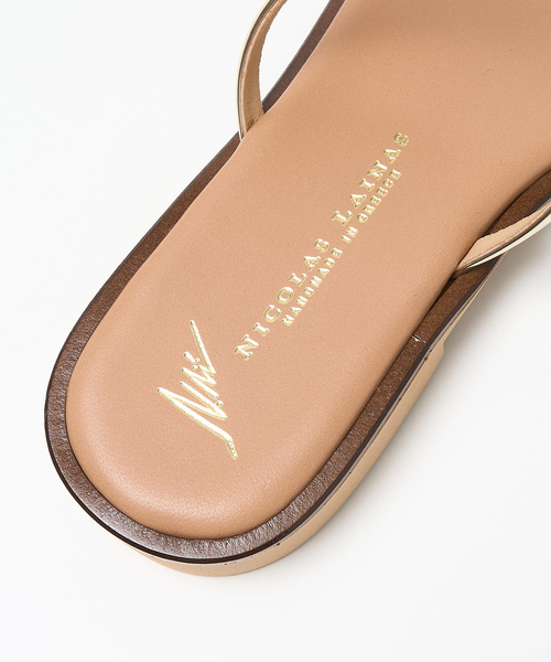 NICOLAS LAINAS(ニコラスライナス)の「【NICOLAS LAINAS/ニコラスライナス】サンダル(サンダル・レディース・ゴールド/シルバー・37/38/39)」の14枚目の写真