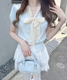 frunco（フランコ）の「ニットボウタイトップス（ニット/セーター）」