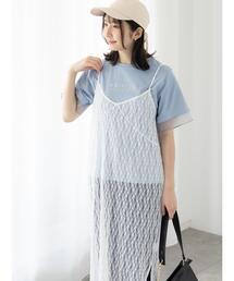 Te chichi TERRASSE | チュールレースキャミワンピース(ワンピース)