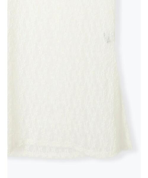 Te chichi TERRASSE(テチチテラス)の「チュールレースキャミワンピース(ワンピース・レディース・オフホワイト/ブラウン/ブラック・F)」の15枚目の写真