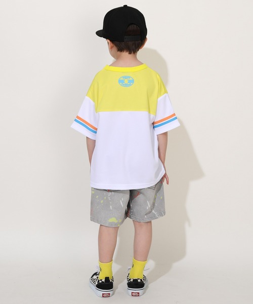 MINIONS（ミニオンズ）の「ミニオン ユニフォーム Tシャツ 0459K （ボトムス別売）（Tシャツ/カットソー・キッズ・イエロー/ブラック・140cm/100cm/120cm/130cm/110cm）」の10枚目の写真