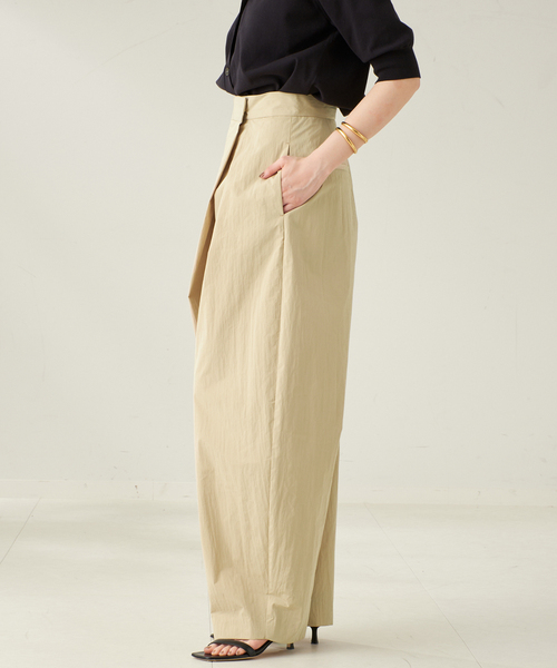 最終値下げ新品　RIAM plage ナイロン　WRAPパンツ RIAM ナイロンWRAP PT（その他パンツ）｜Plage（プラージュ）の