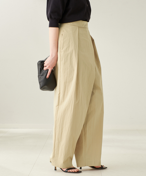 plage(プラージュ)の「RIAM ナイロンWRAP PT(その他パンツ・レディース・ベージュ/ブラウン・34/36/38)」の18枚目の写真
