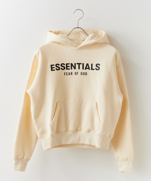 FOG ESSENTIALS(エフオージーエッセンシャルズ)の「FOG ESSENTIALS/エッセンシャルズ 21SSKIDS FRT HOODI パーカー(パーカー・キッズ・イエロー/ベージュ/モスグリーン/ブラック/クリーム・XS/S/M/L/XL)」の3枚目の写真