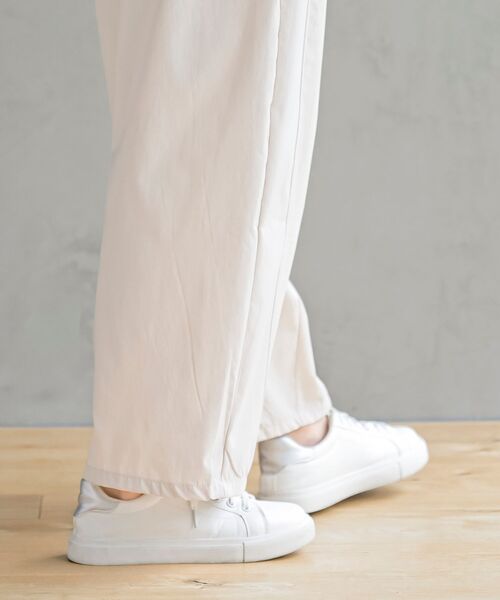 rps（アールピーエス）の「リラックスワイドパンツ（その他パンツ・レディース・アイボリー/ネイビー・フリー）」の10枚目の写真